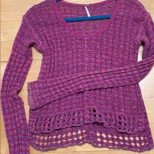 Free People light sweater